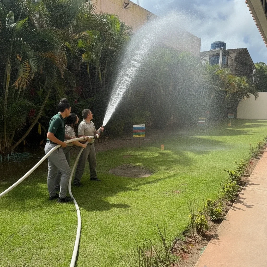formação de combate a incêndios