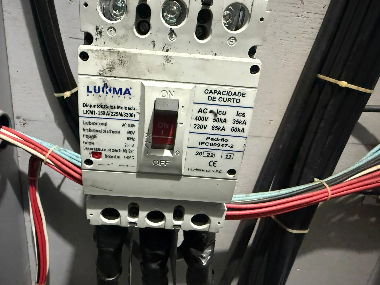 manutenção elétrica industrial em Maceió